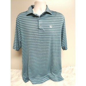 FootJoy FJ Golf Polo Shirt Men's Striped Short Sleeve